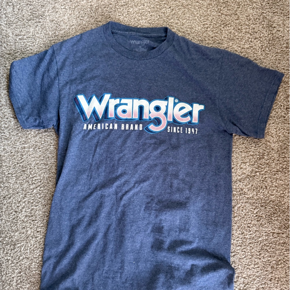 Wrangler Navy Graphic Tee